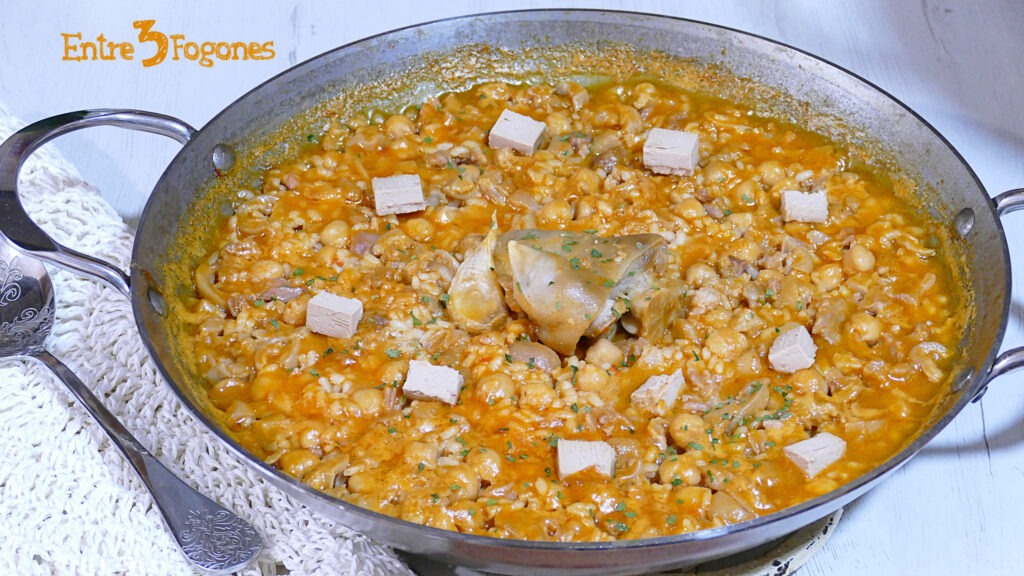 Arroz Con Manitas De Cerdo Y Foie