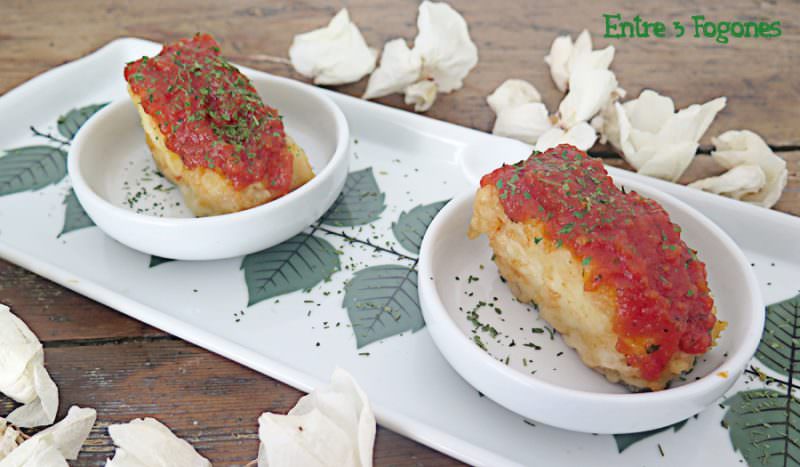 Receta Lomos de Bacalao con Salsa de Tomate Casera
