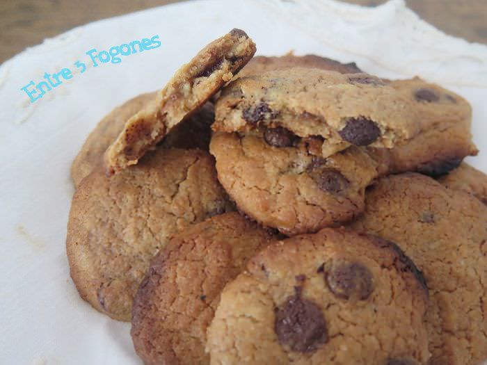 Receta Cookies Pepitas de Chocolate