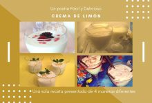 Crema de Limón Postre