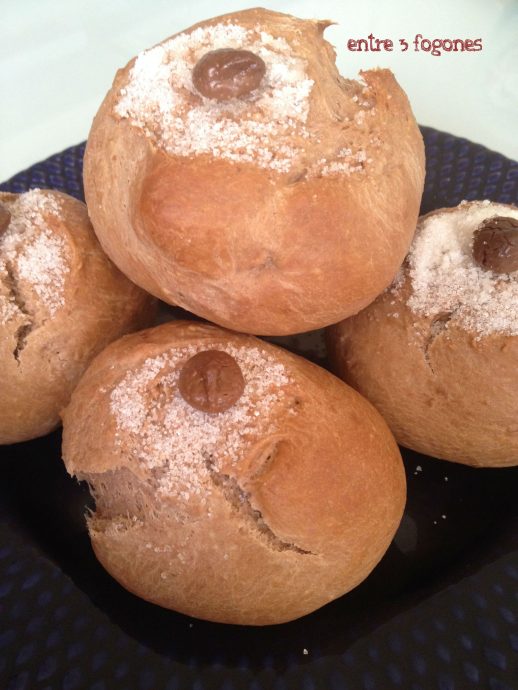 Bollitos de Leche con Chocolate