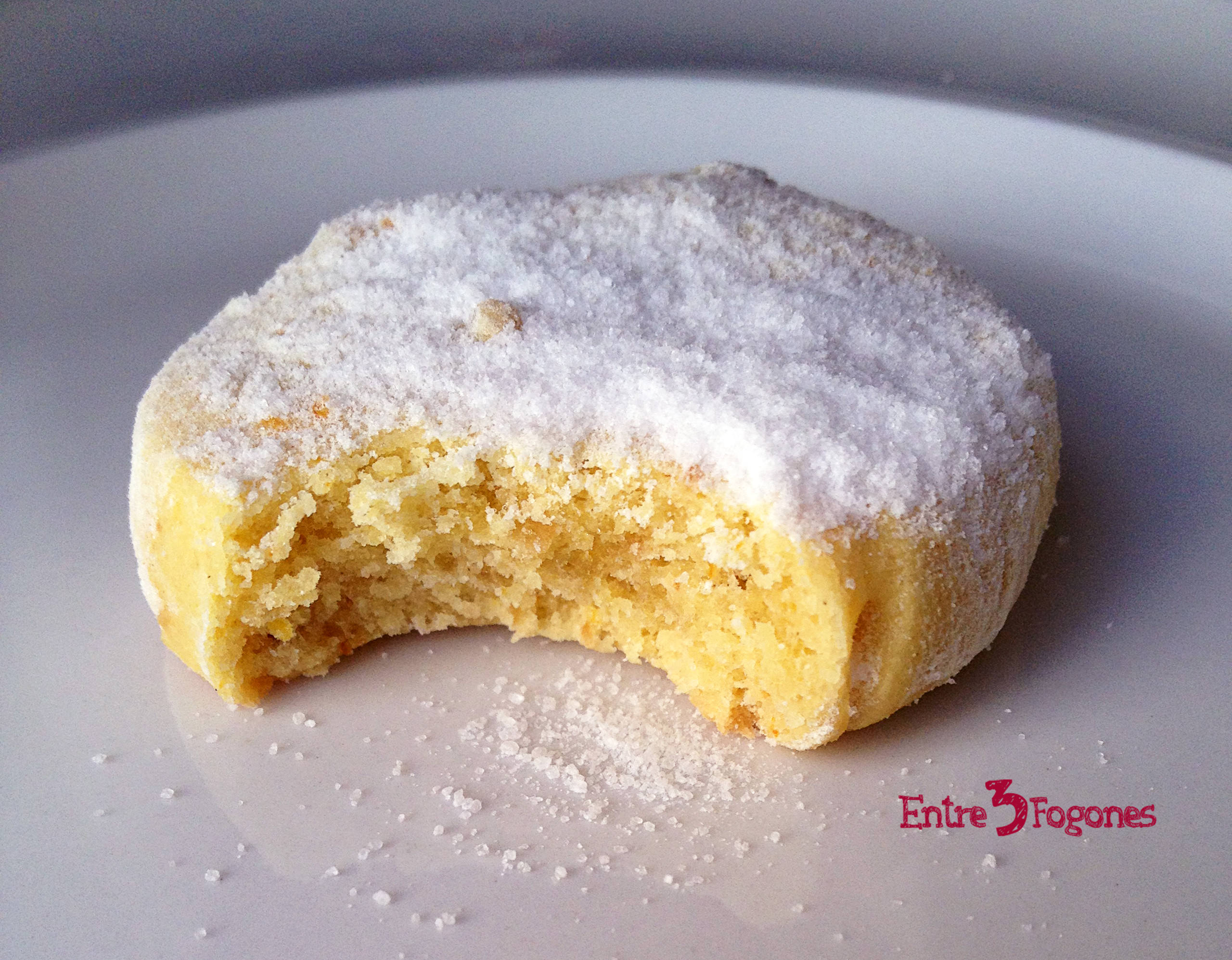 Receta de Mantecados Caseros de Avellana y Naranja