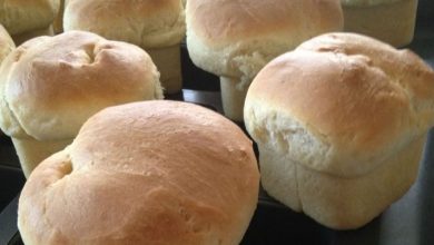 Muffins de Pan con Grasa de Pato y Mantequilla Salada