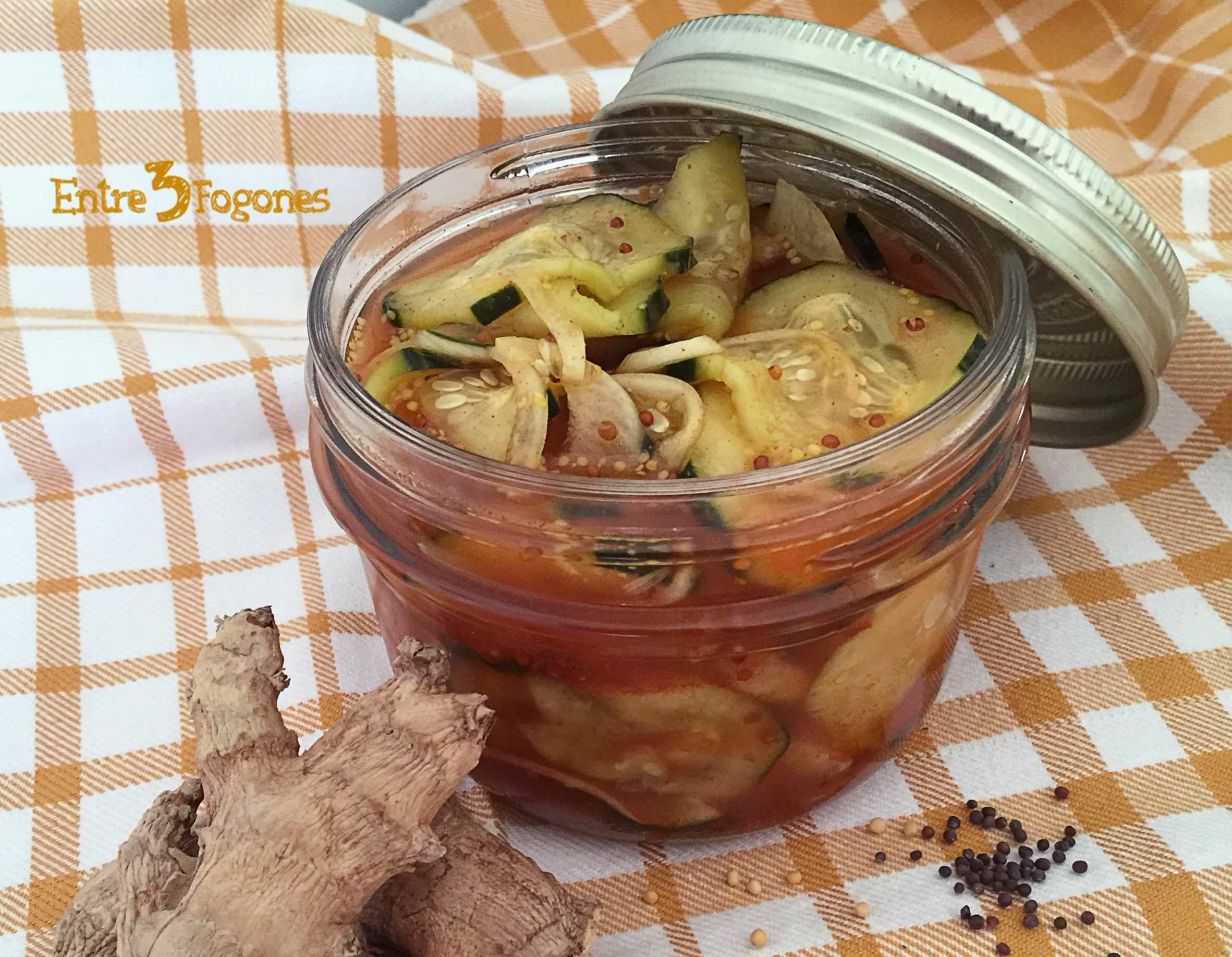 Receta Pepinos en Vinagre