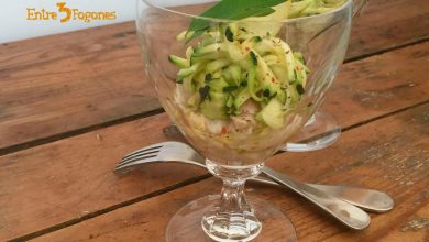 Tartar de Dorada y Calabacín