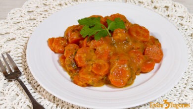Zanahorias en Salsa de Higos Chumbos
