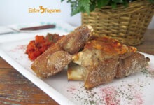 Manitas de Cerdo en Salsa de Tomate y Calabaza
