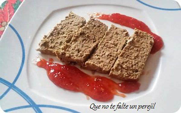Paté de hígado de ternera