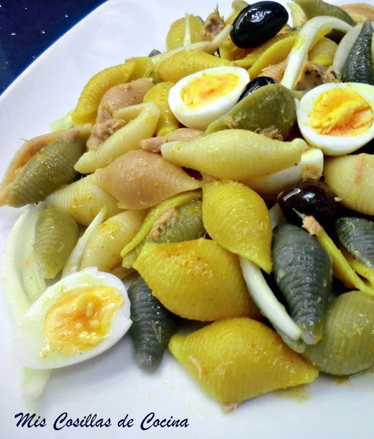 Ensalada de Pasta al Curry Ensalada de Pasta al Curry