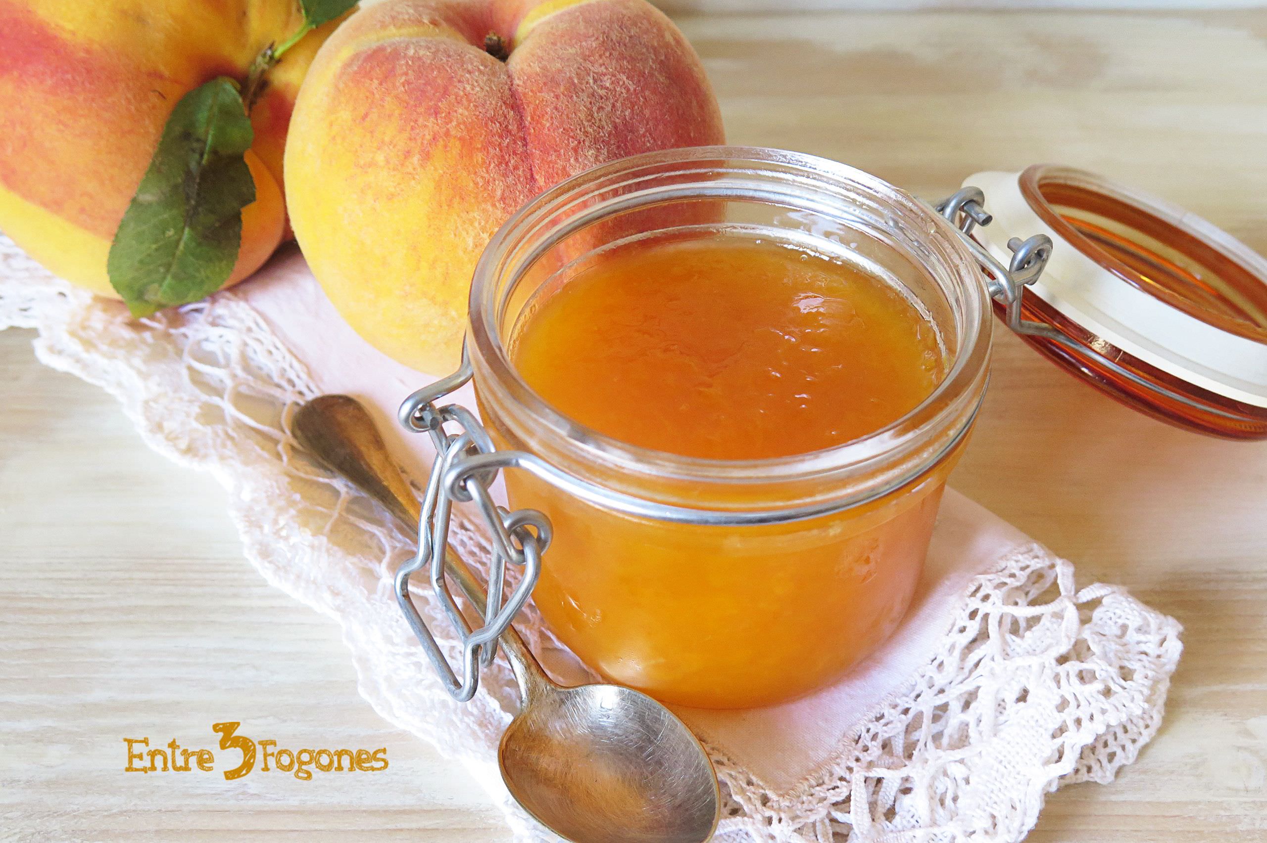 Receta Mermelada de Melocotón en Thermomix o sin Ella Receta Mermelada de Melocotón en Thermomix o sin Ella