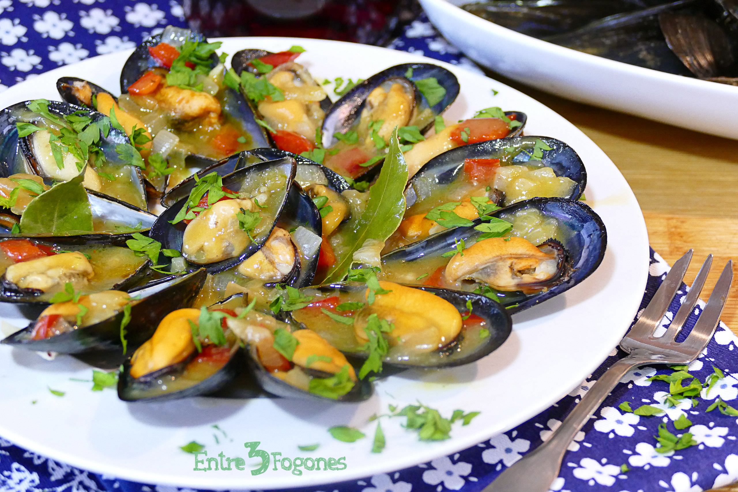 Receta Mejillones en Salsa Picante