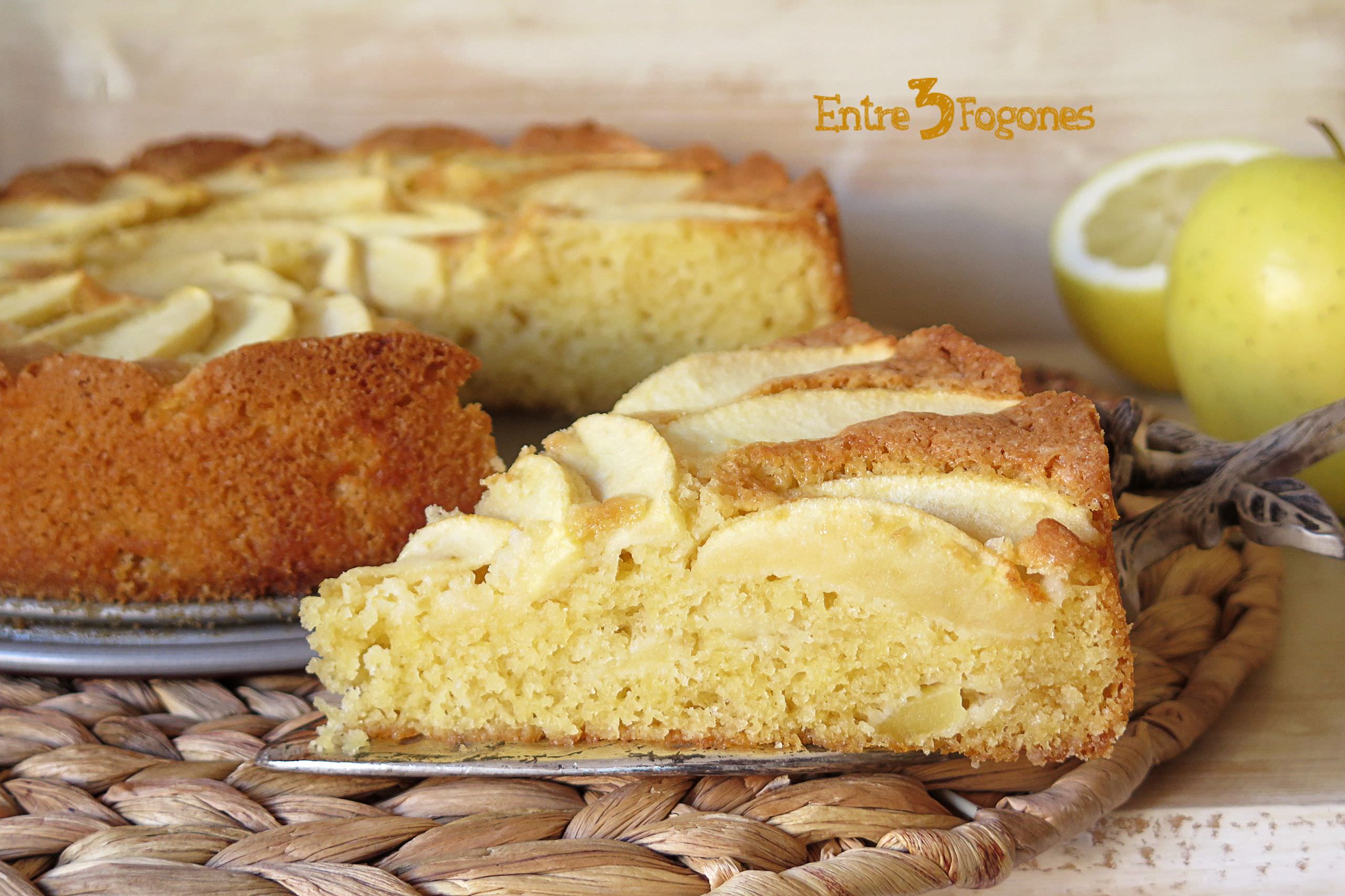 Bizcocho de Manzana Golden al Calvados