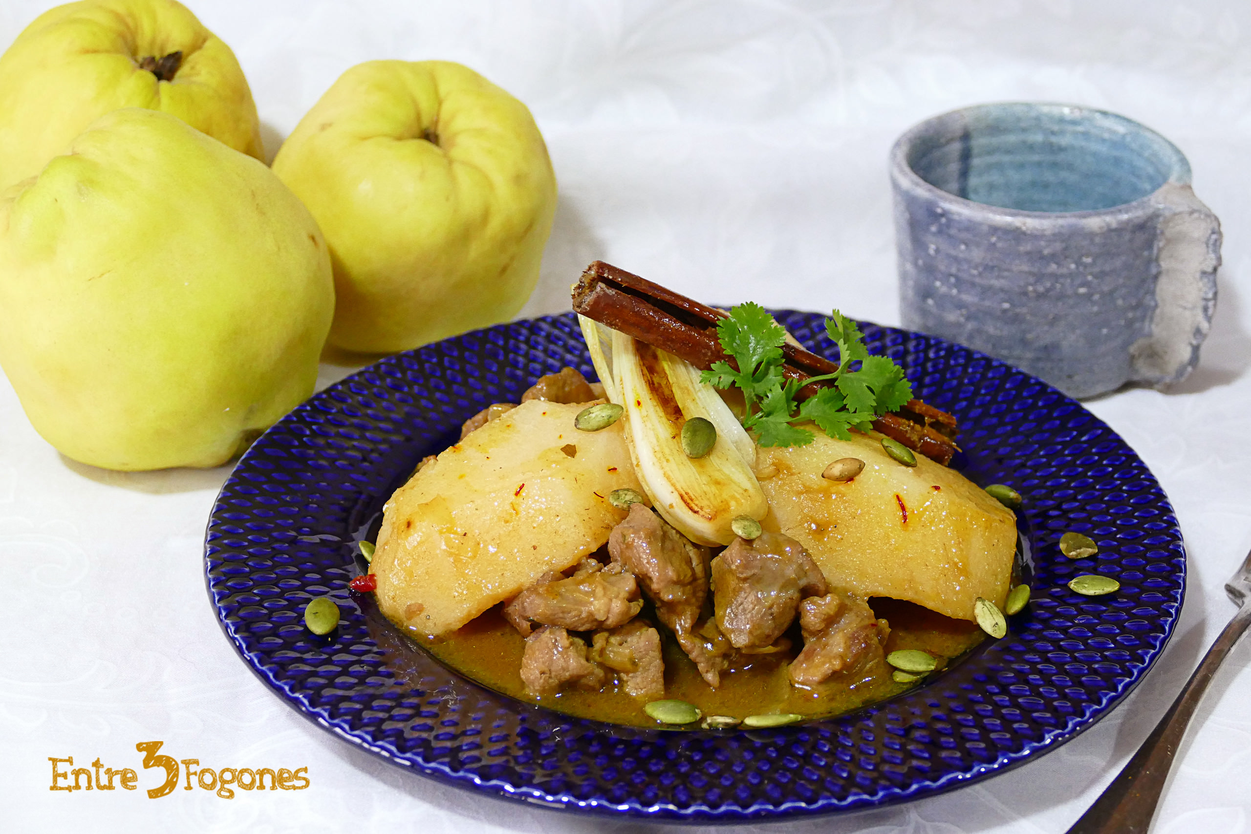 Receta Guiso de Cordero Marroquí con Membrillos