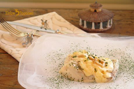 Receta Merluza al Horno Gratinada con Mayonesa de Ajo