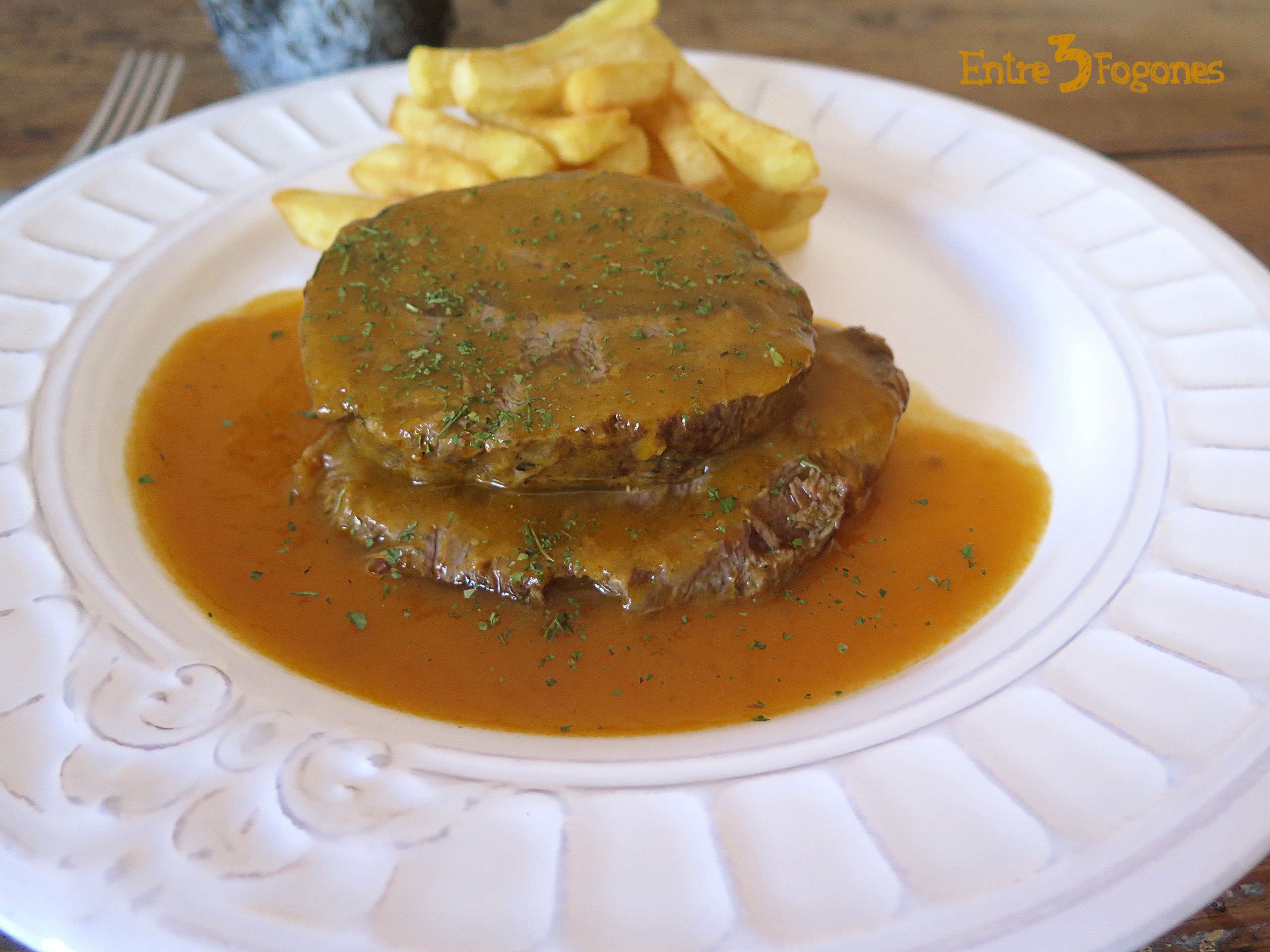 Receta Rabillo de Ternera en Salsa de Zanahoria