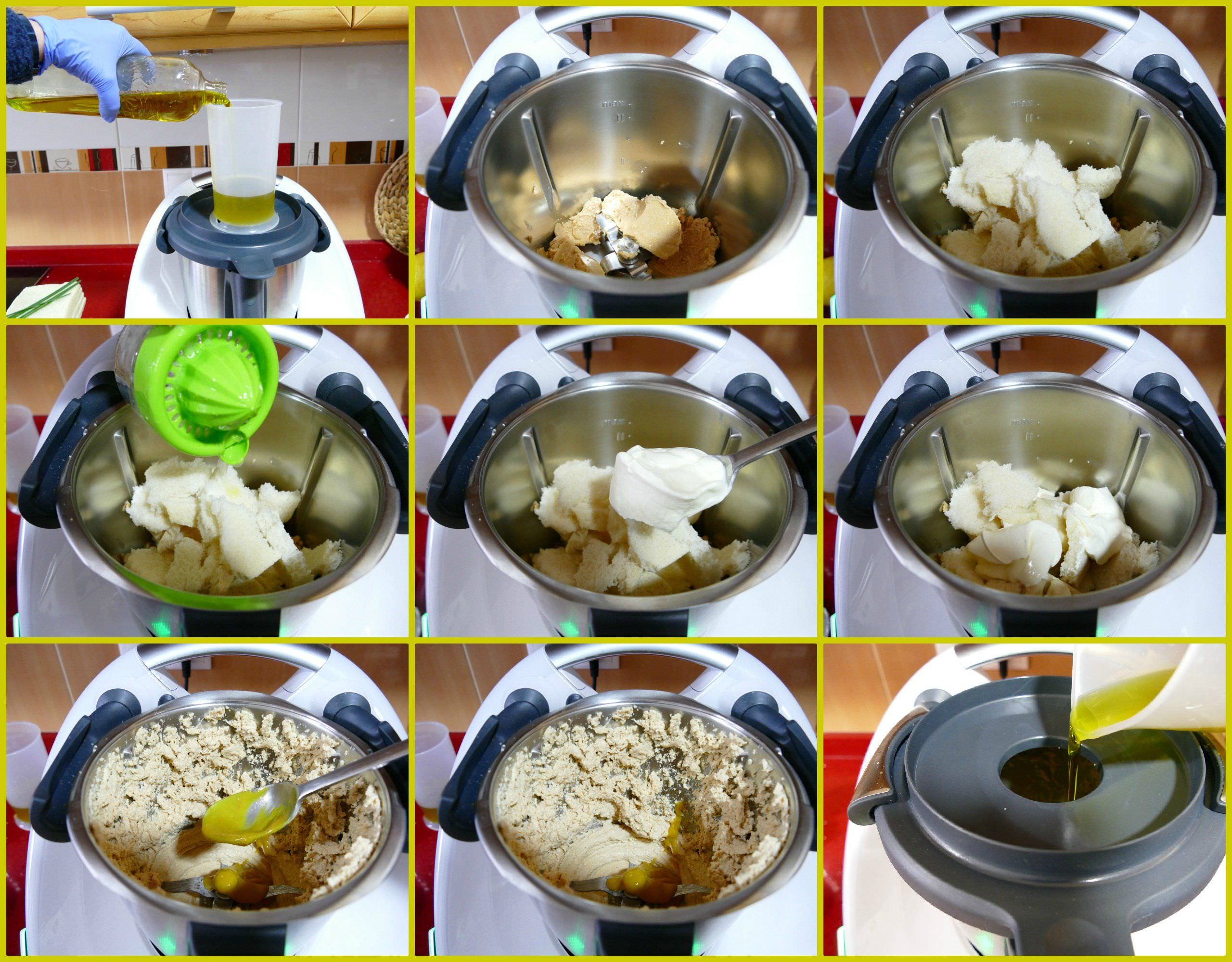 Pasos Tarama en Thermomix