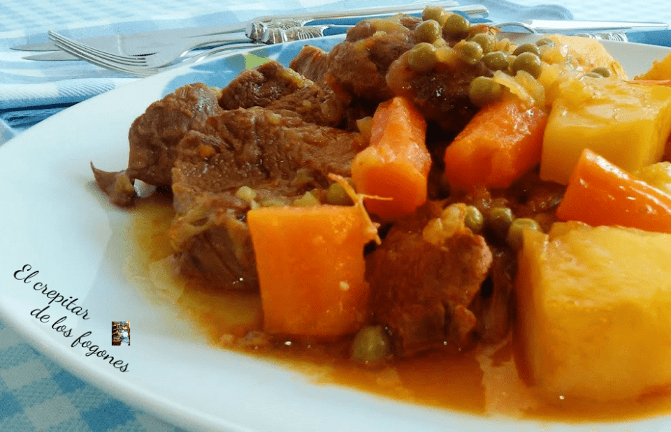 Ternera Gallega con Patatas y Albariño