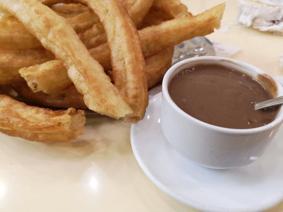 Churros Casa Aranda en Málaga