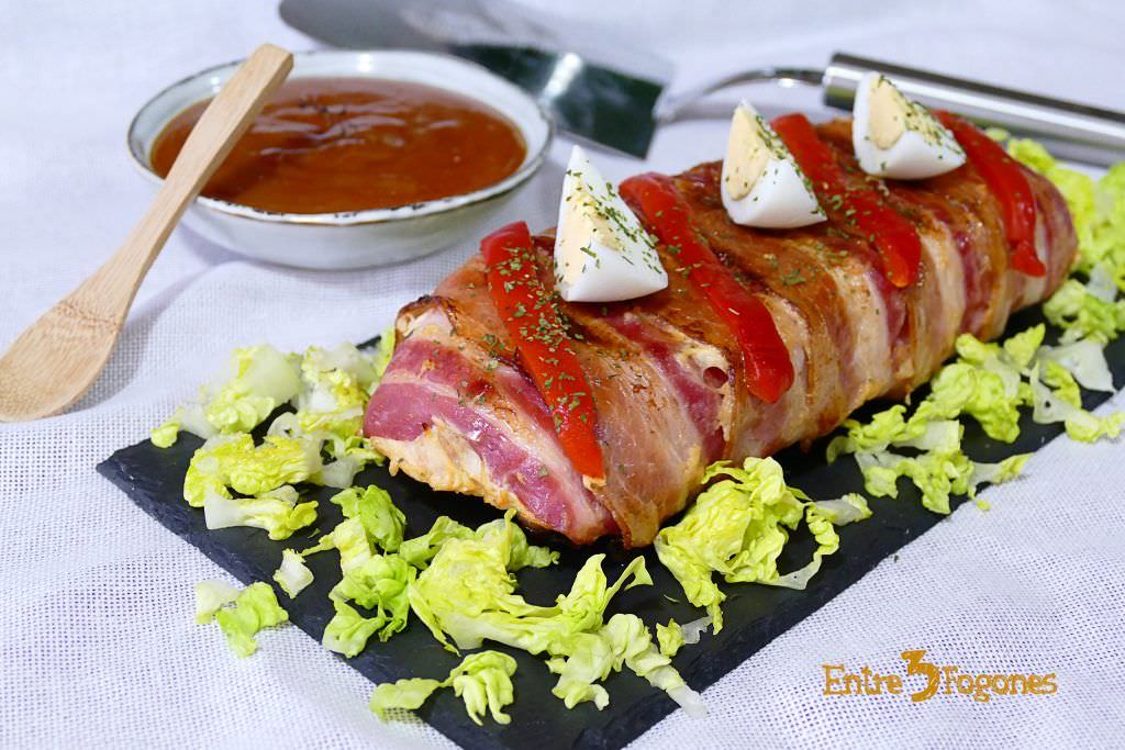 Receta Pastel de Pollo y Bacon con Jamón York Receta Pastel de Pollo y Bacon con Jamón