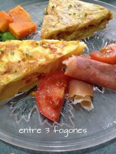 Tortilla de Patatas con Bacon y Manzana Tortilla de Patatas con Bacon y Manzana