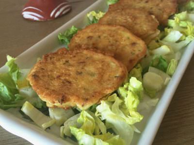 Tortillas de Calabacín con Tomates Secos y Apio