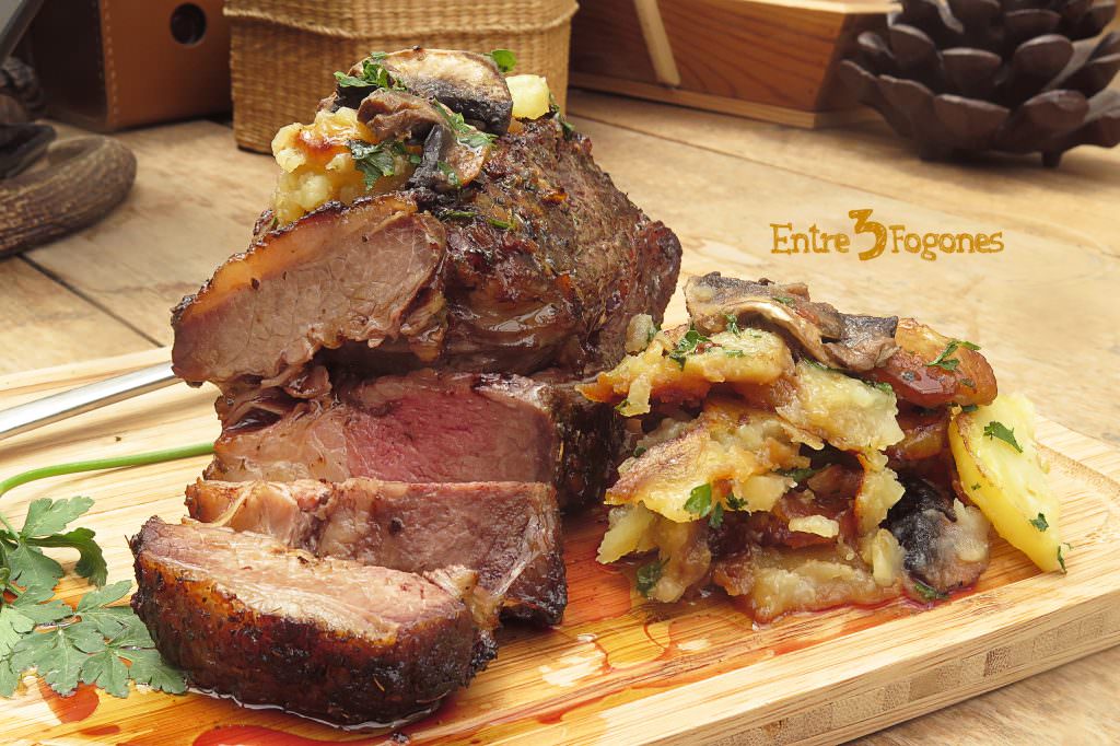 Lomo de Ternera Asado en Barbacoa