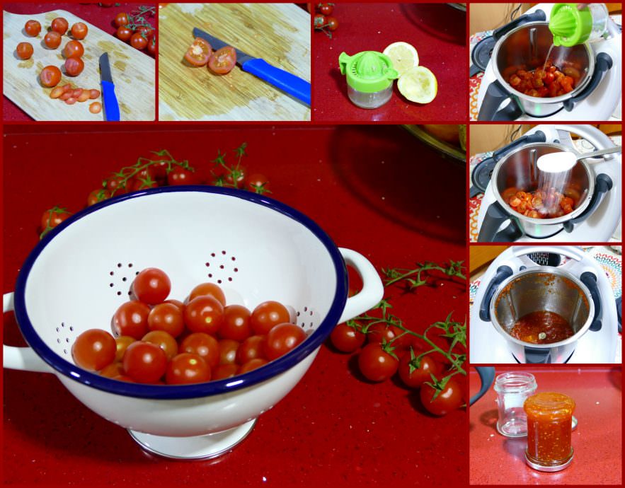 Pasos Mermelada de Tomate Casera