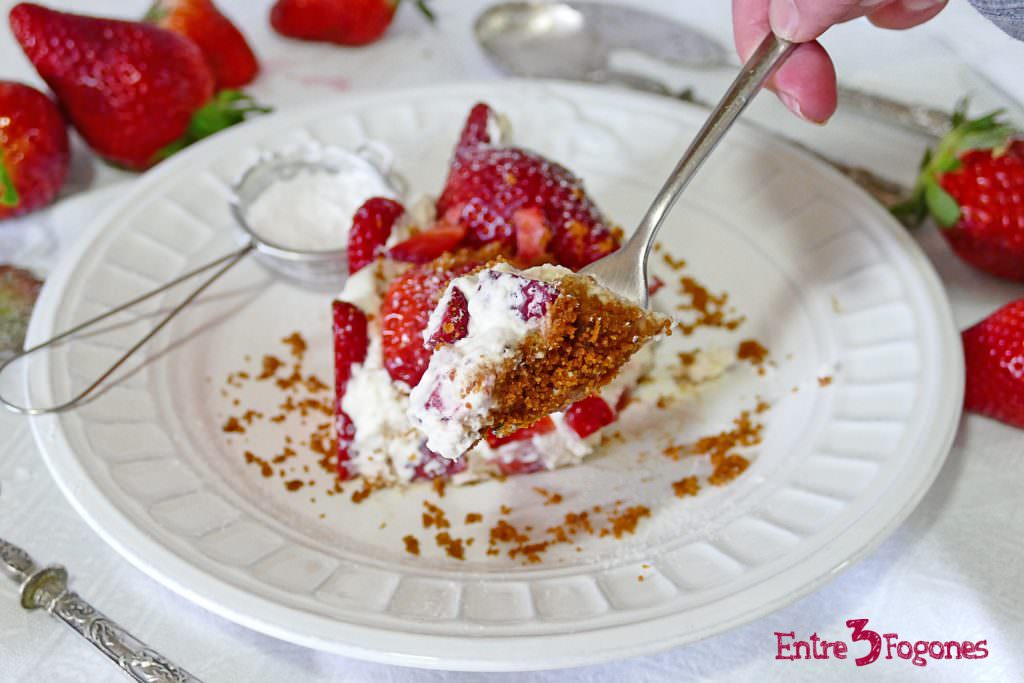 Receta Tarta de Fresas
