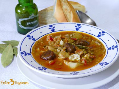 Lentejas con Bacalao con Magimix Cook Expert