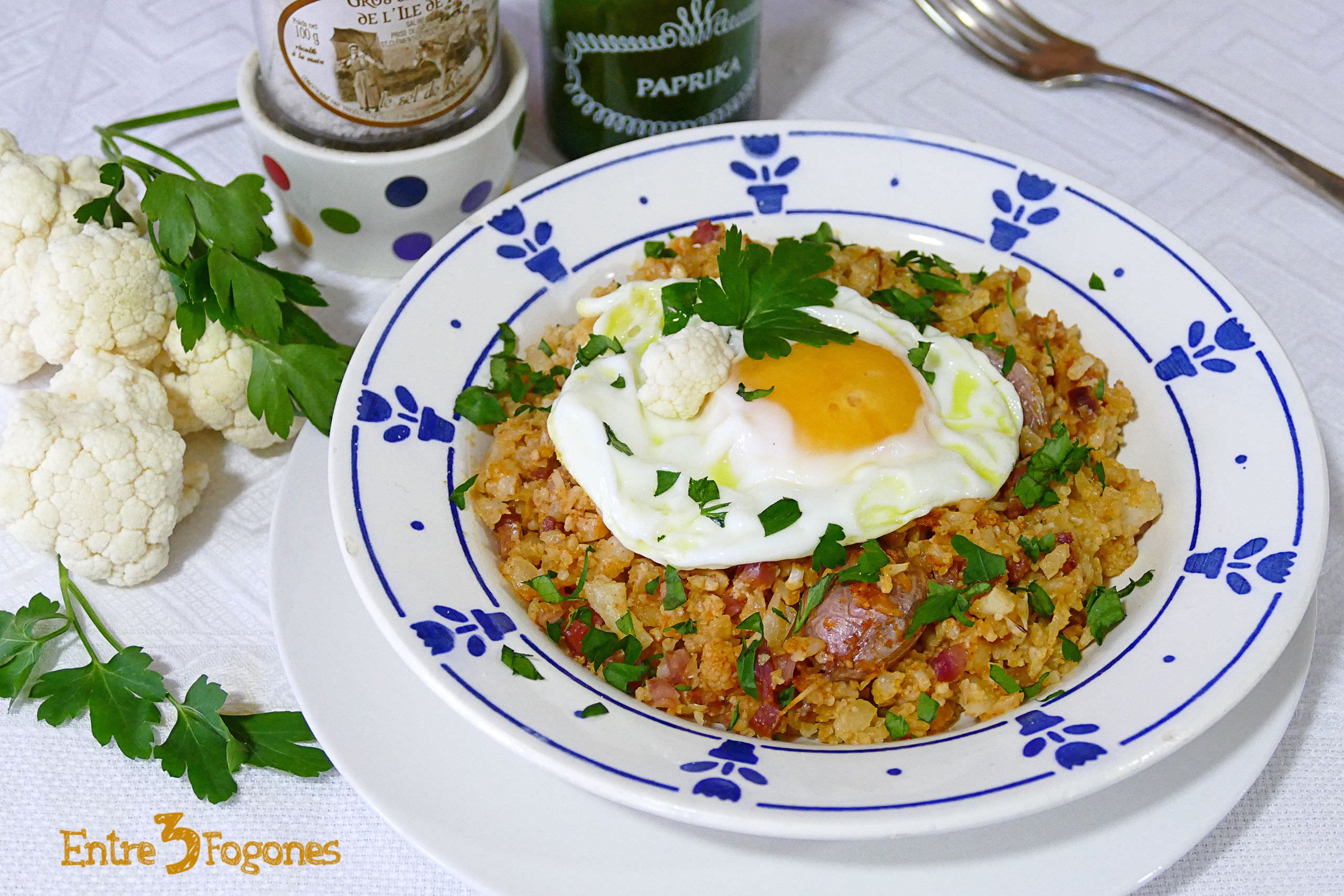 Receta Migas de Coliflor con Cook Expert Magimix