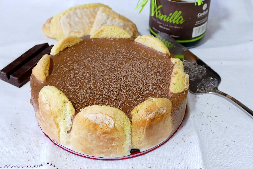 Tarta Charlotte de Chocolate