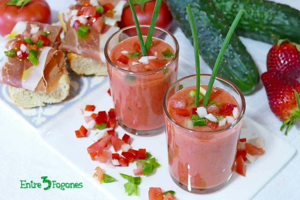 Gazpacho de Fresas