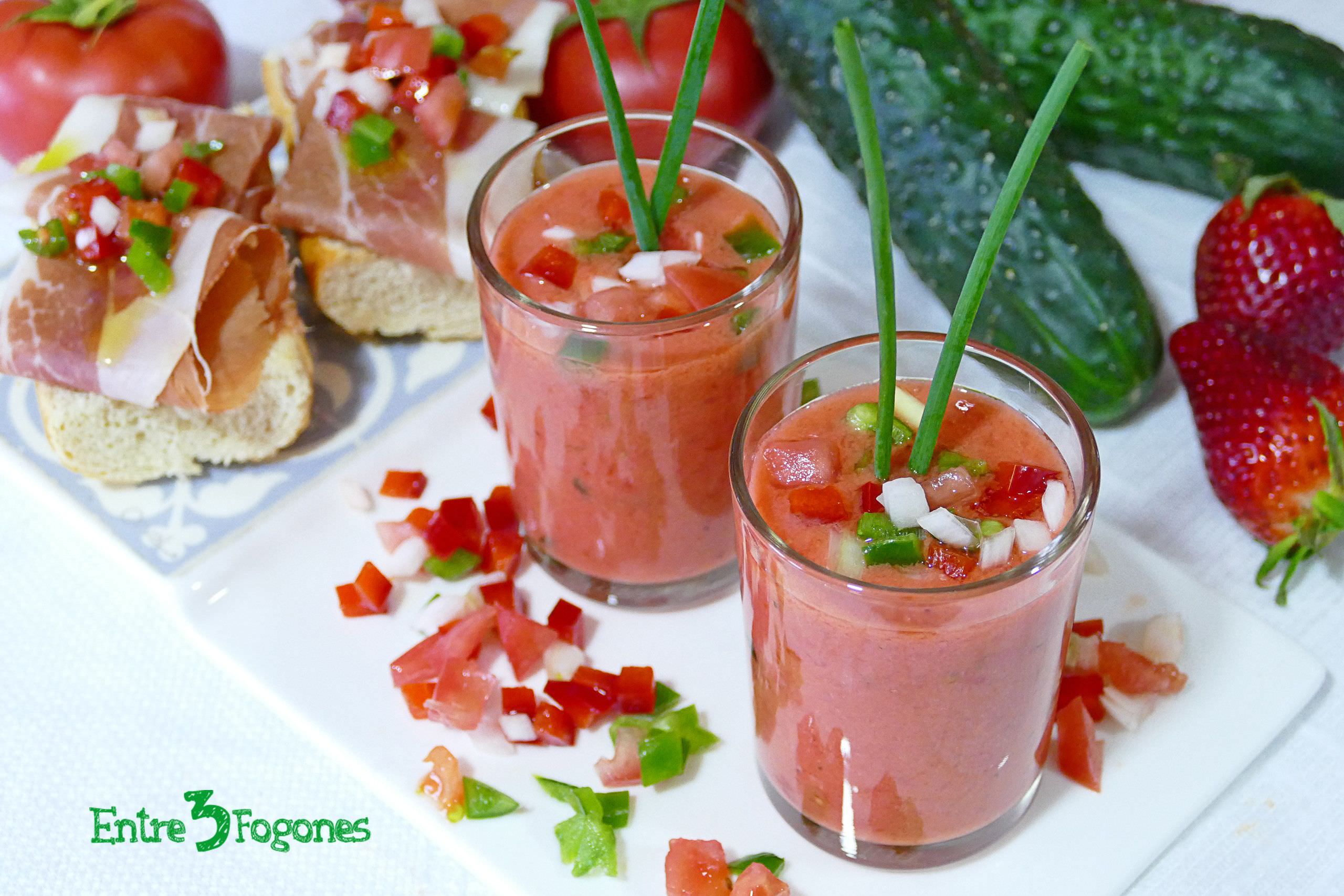 Gazpacho de Fresas