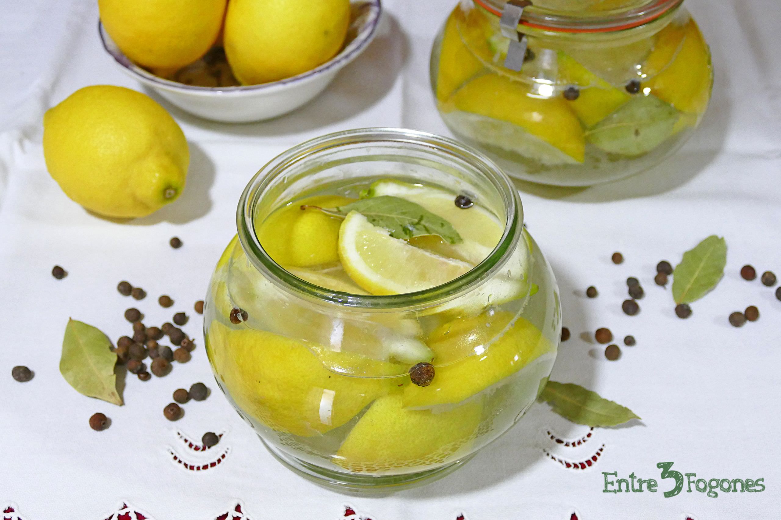 Limones Confitados al estilo Marroquí