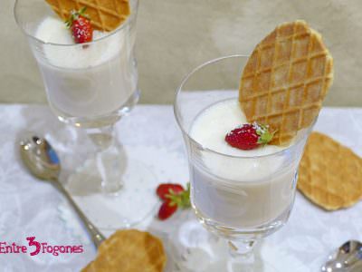 Panna Cotta de Coco y Limón