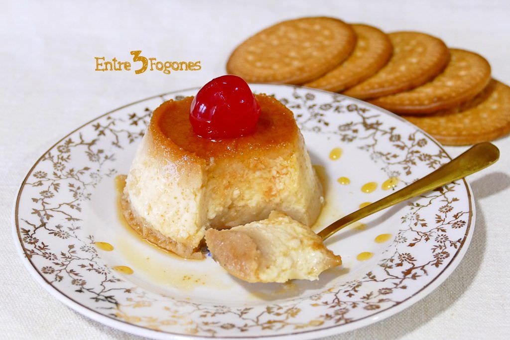 Receta Flan de Galletas María