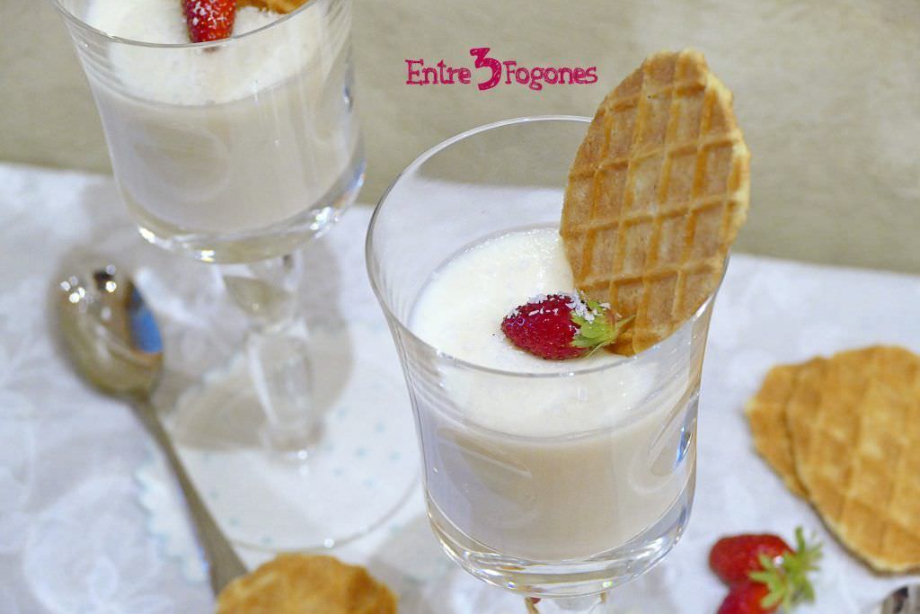 Receta Panacota de Coco y Limón Receta Panacota de Coco y Limón