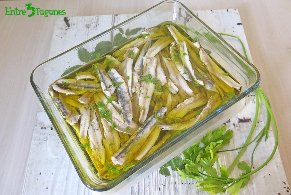 Boquerones en Aceite sin Vinagre