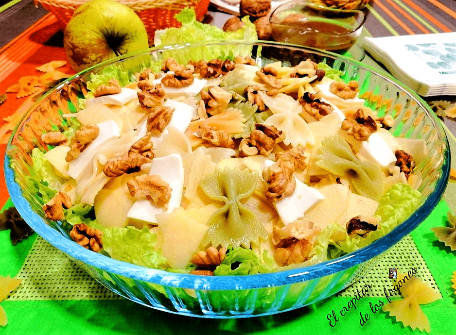 Ensalada de Pasta y Manzana