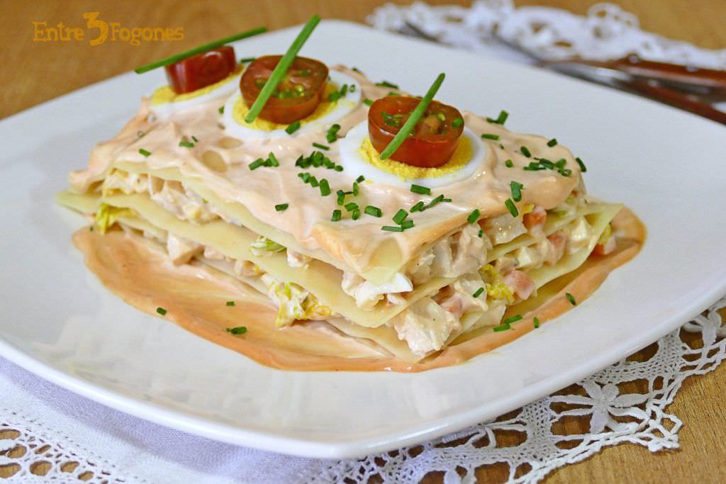 Lasaña Fresca para el Verano