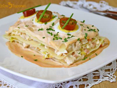 Lasaña Fresca para el Verano Lasaña Fresca para el Verano