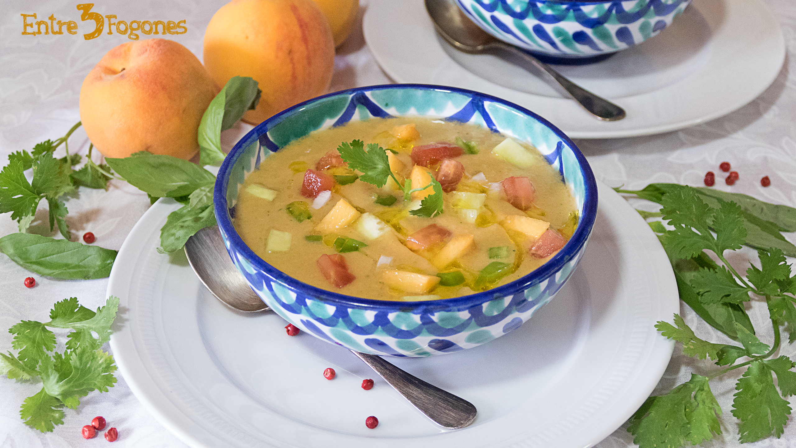 Salmorejo de Melocotón