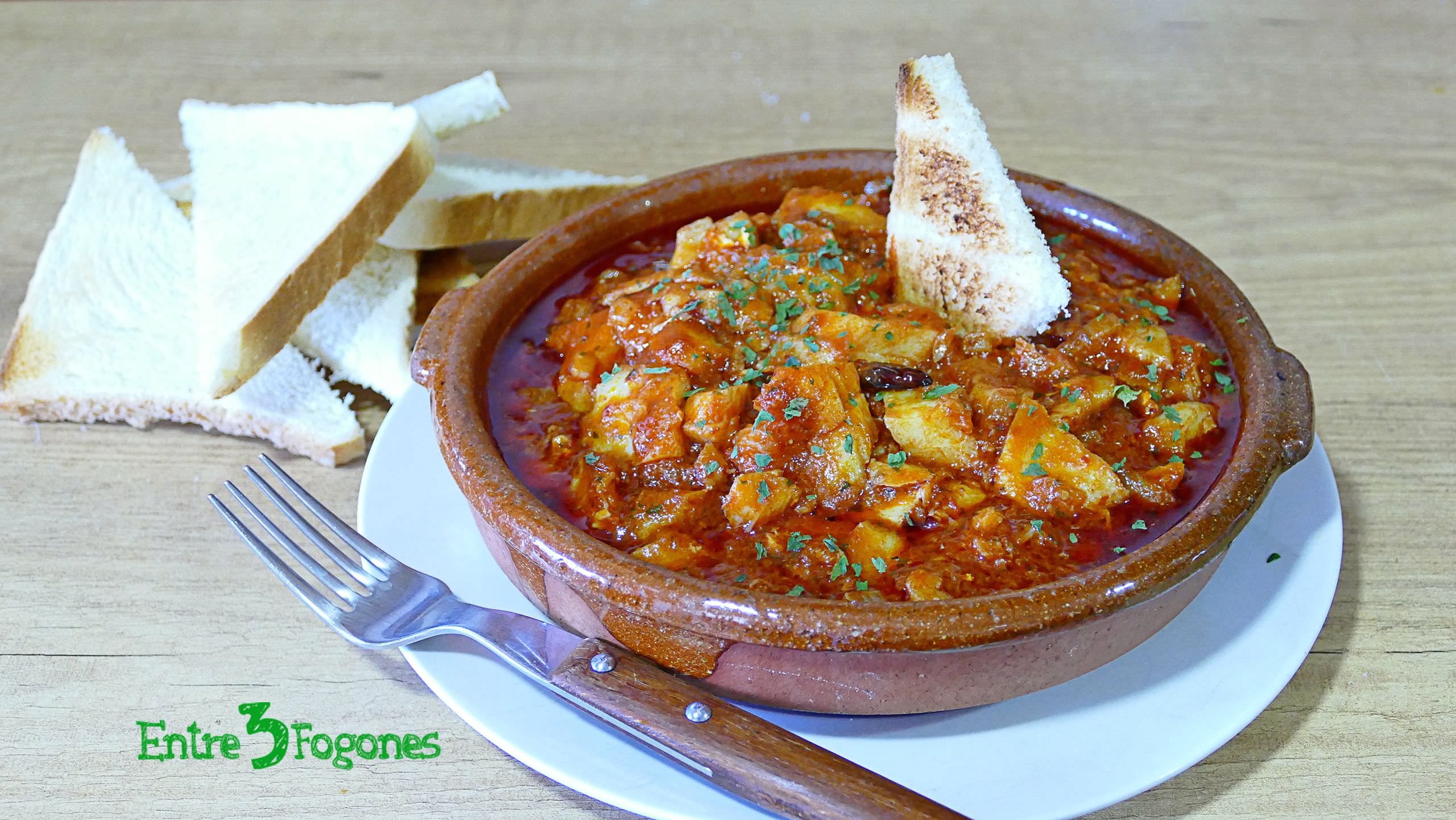 Bacalao al Ajoarriero con Pimiento Choricero