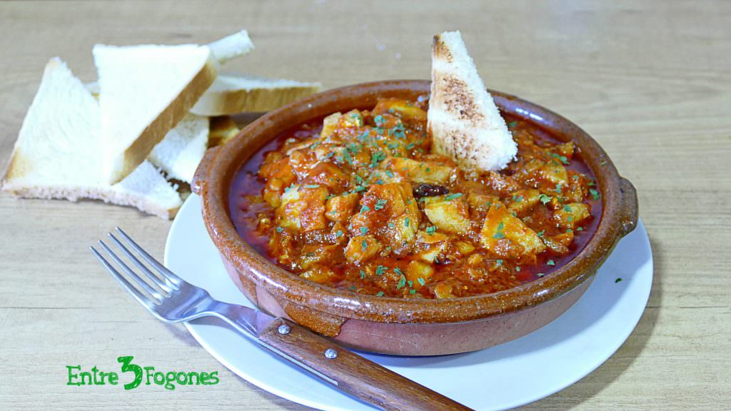Receta Bacalao al Ajoarriero con Pimiento Choricero