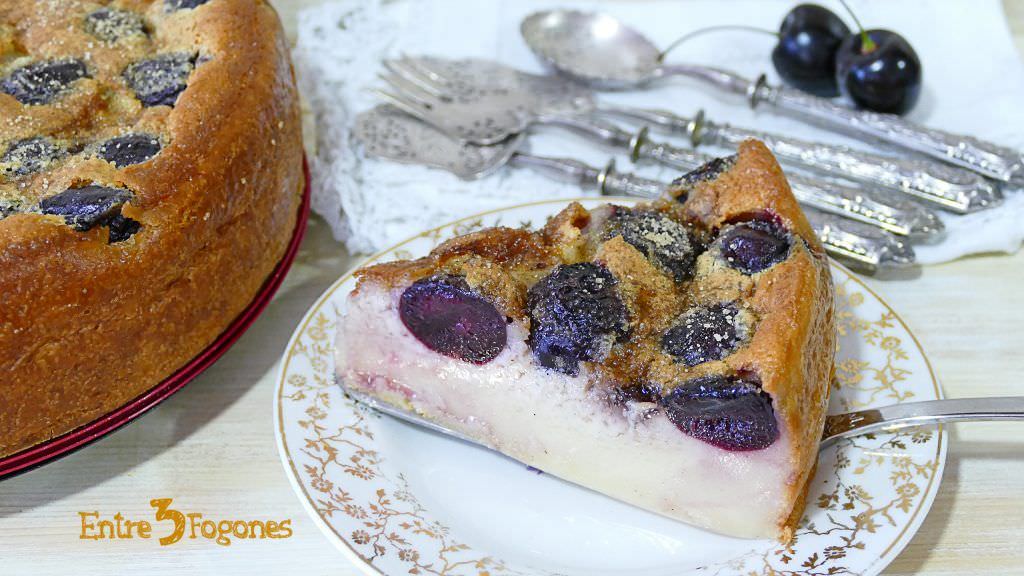 Receta Clafoutis Cereza