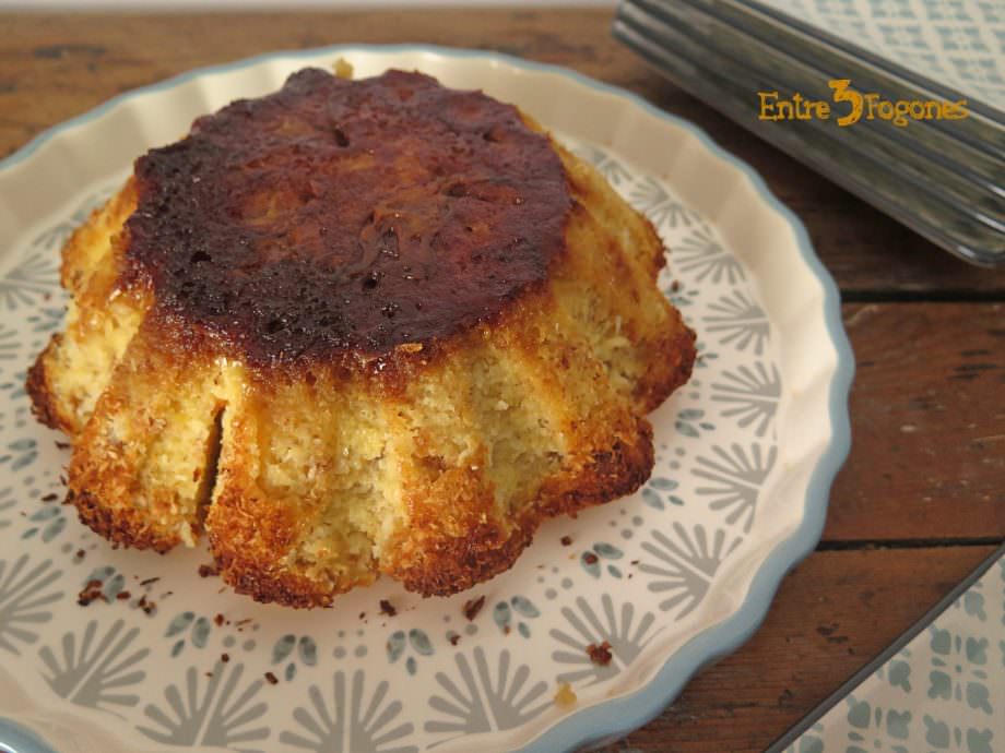 Receta Pudin de Coco Casero