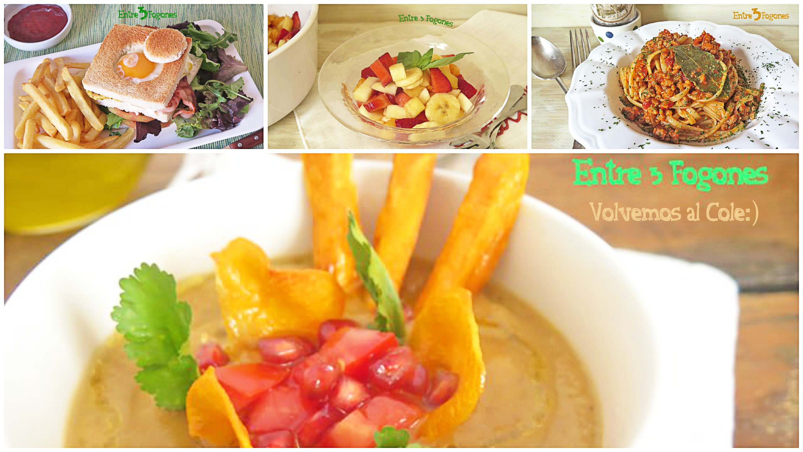 Recetas Vuelta al Cole
