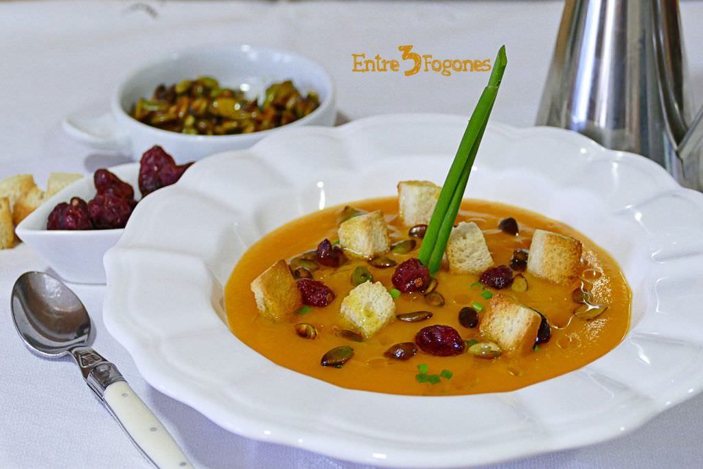 Crema de Calabaza y Zanahoria