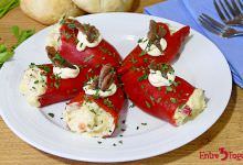 Pimientos del Piquillo Fríos Rellenos de Ensaladilla