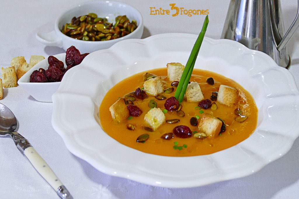 Receta Crema de Calabaza y Zanahoria